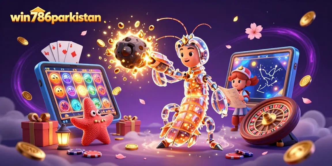 Experience the thrill of win786parkistan as you blast treasures while gaming in a vibrant, animated world.
