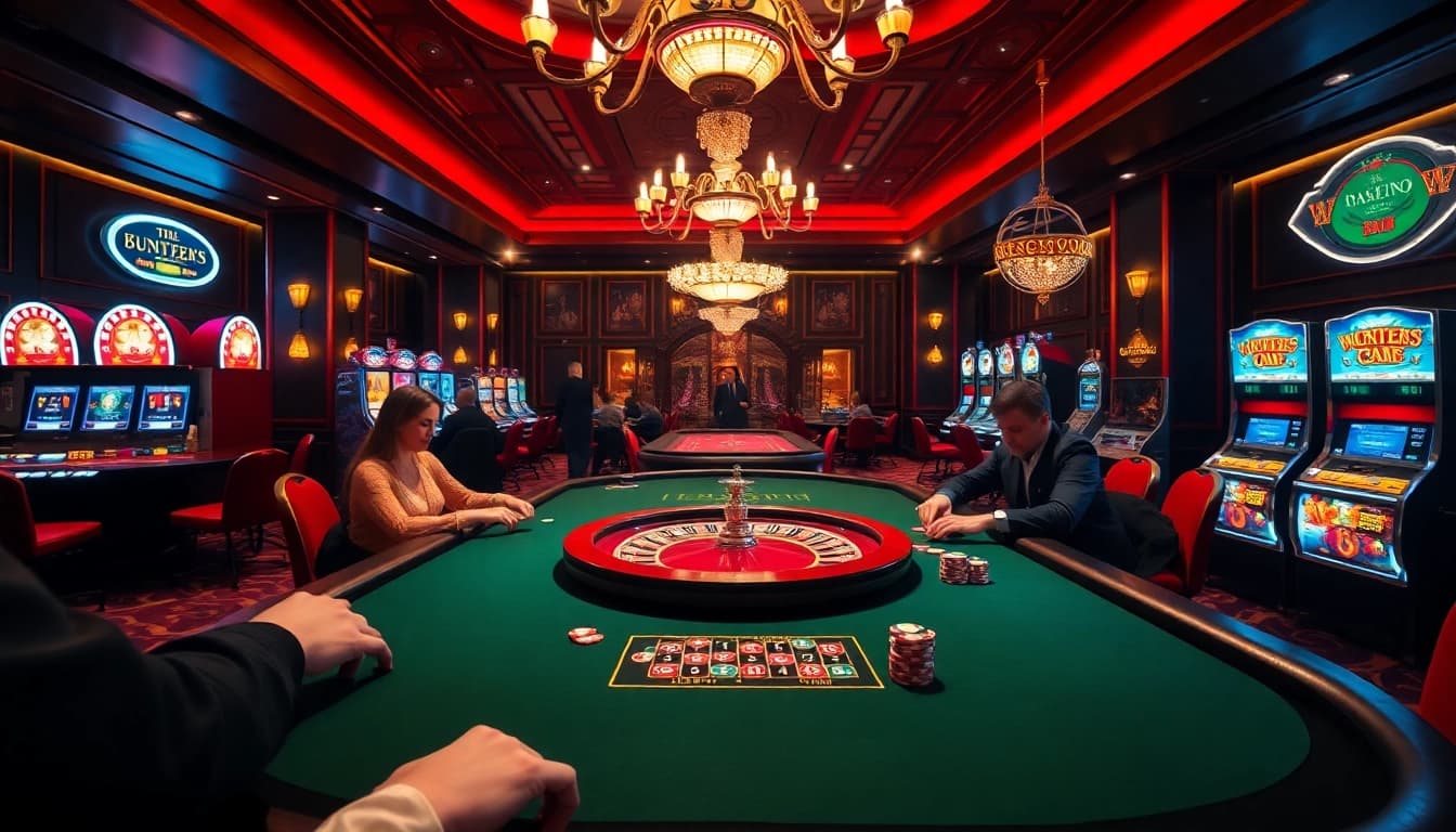 Experience the excitement at https://luck88.video/ with thrilling table games and vibrant casino atmosphere.