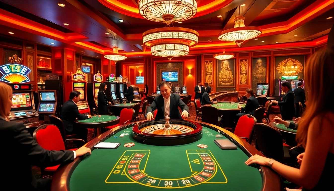 Overlay of 789betg.com online gambling interface showcasing high-energy casino games and players in action.