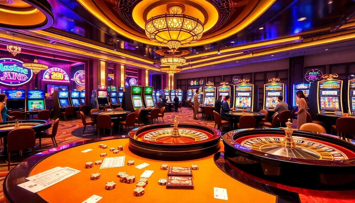 Experience thrilling gameplay at https://888vnd.gb.net with luxurious casino elements and vibrant ambiance.