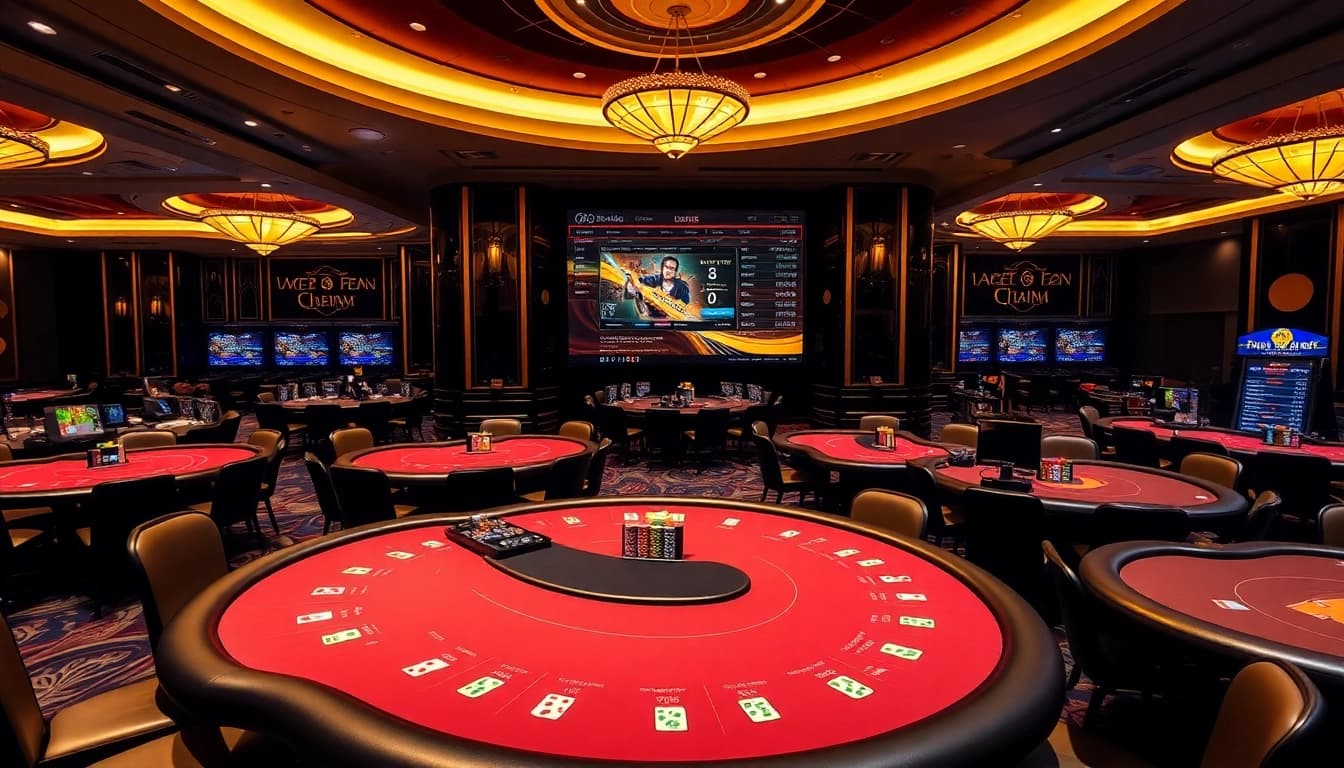 Experience the vibrant energy of luxury gambling at https://f8bet.io/ with live poker games and digital betting.