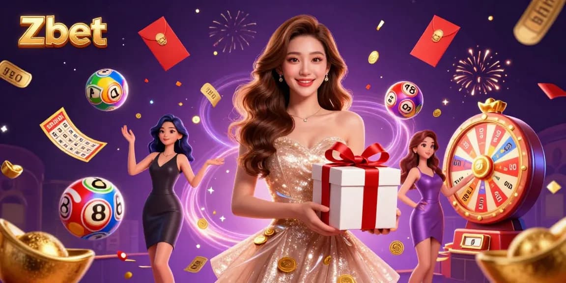 Zbet offers thrilling gambling excitement with a festive scene celebrating wins and joy.