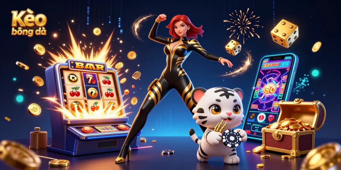 Kèo bóng đá betting action captured in a dynamic scene, showcasing a vibrant sports theme with thrilling elements.