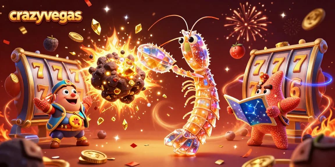 Launch winning strategies at crazyvegas with vibrant 3D galactic samurai and exciting slot elements.