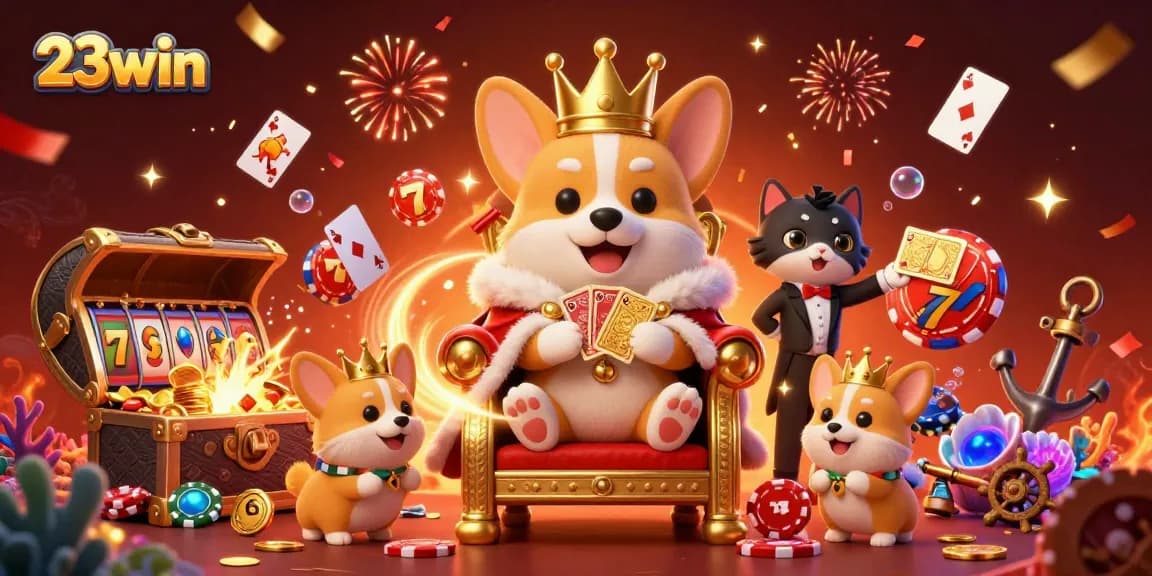 Experience thrilling gameplay at 23win with vibrant slots and engaging casino action.