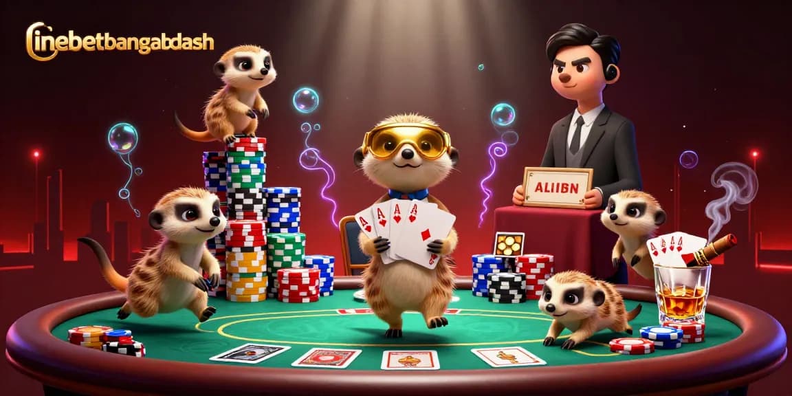 Enjoy thrilling gaming with linebetbangladesh's exciting casino operations featuring meerkats!
