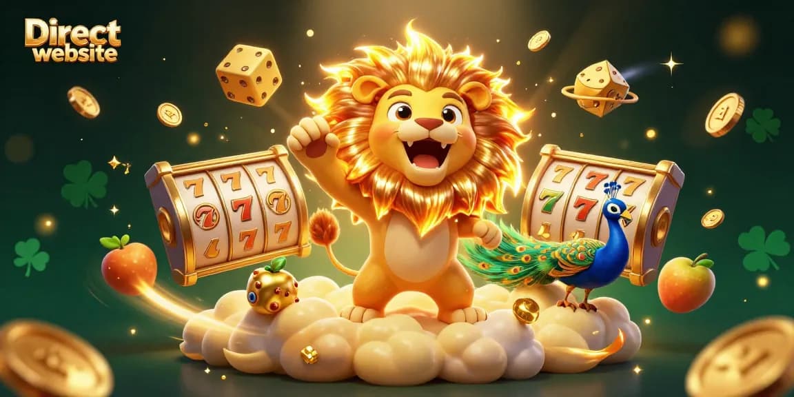 Engage in thrilling slot games on the Direct website with exciting visuals and gameplay elements.