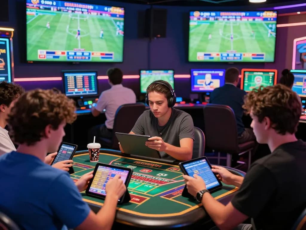 Engaging online gaming experience featuring vaobong88 1gom in a vibrant virtual casino setting.