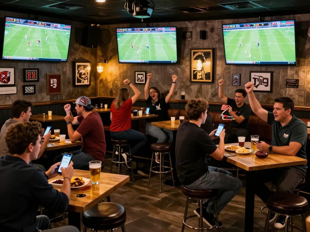 Cakhiatv users celebrating a live football match while engaging in sports betting