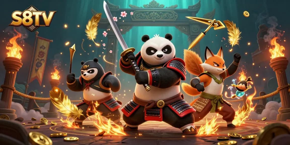 Engage with S8TV's thrilling gaming action featuring dynamic characters in a vibrant casino atmosphere.