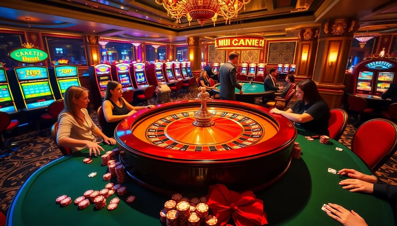 Experience high-stakes gambling excitement at https://tintuceva.net/ with lively casino tables and ambiance.