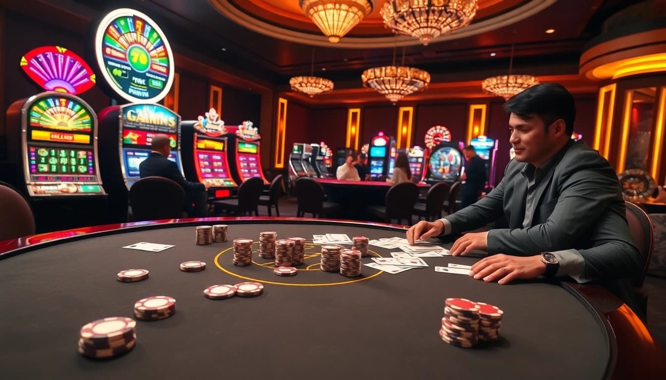 Place bets and win big at https://kjc.football/, featuring vibrant casino games and exciting poker action.