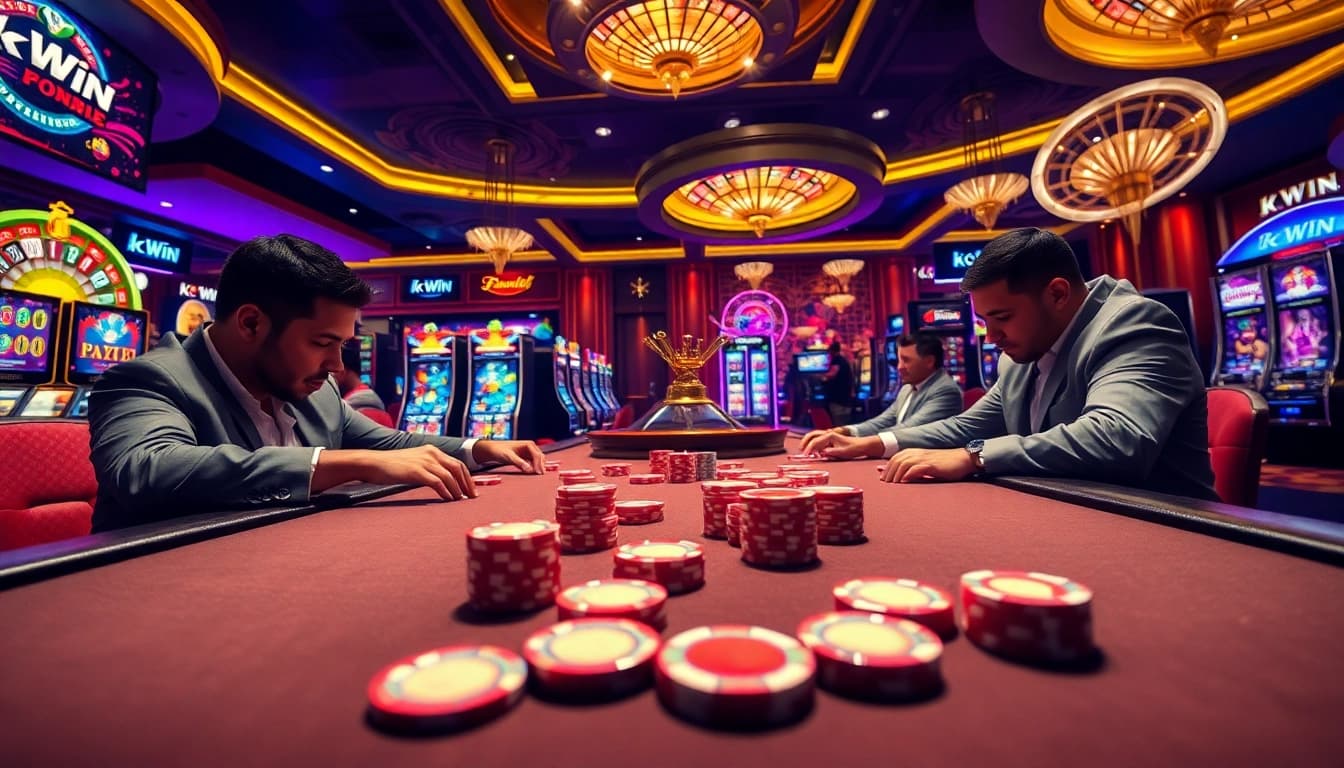 Experience high-stakes poker at kkwin com with thrilling casino visuals and dynamic gameplay.