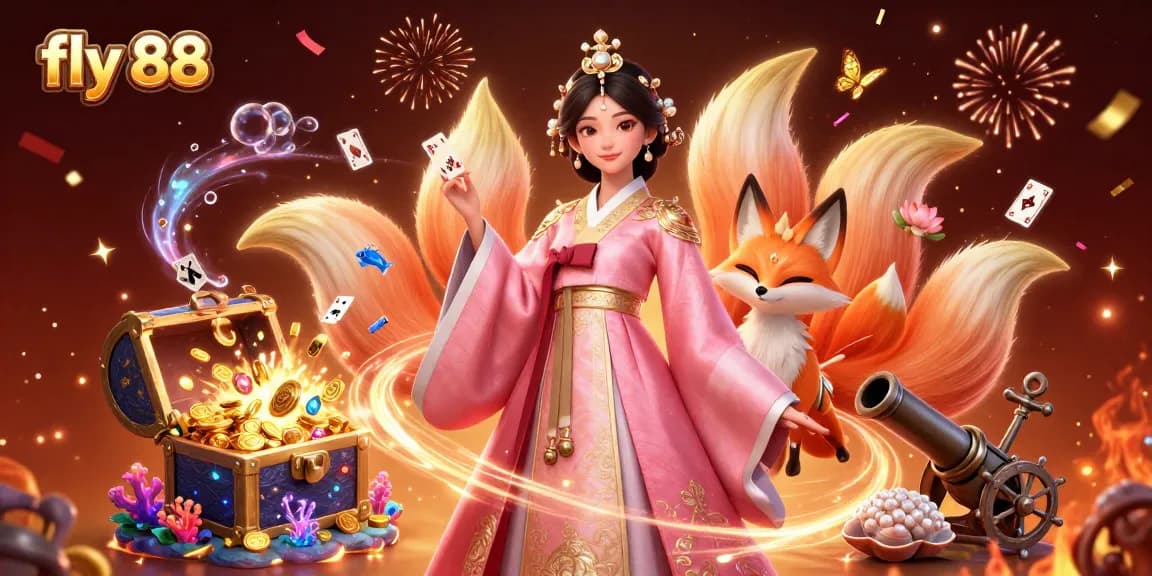 Experience the excitement of fly 88 casino with vibrant game elements and engaging characters.