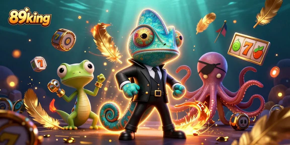 Experience thrilling gameplay at 89king with vibrant slot machine action and dynamic casino elements.