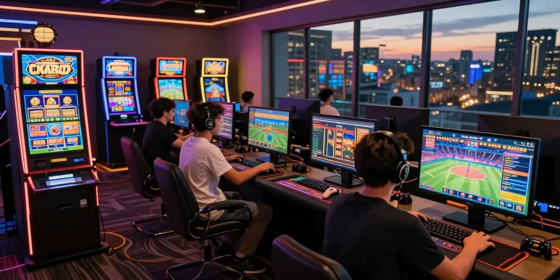 Exciting online gaming environment at https://hello88ke.com/ featuring enthusiastic players engaged in various casino games and sports betting.