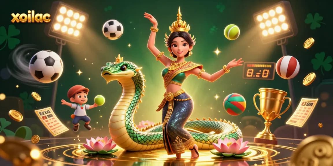 Xoilac delivers exhilarating live sports betting experiences, combining vibrant visuals of sports elements.