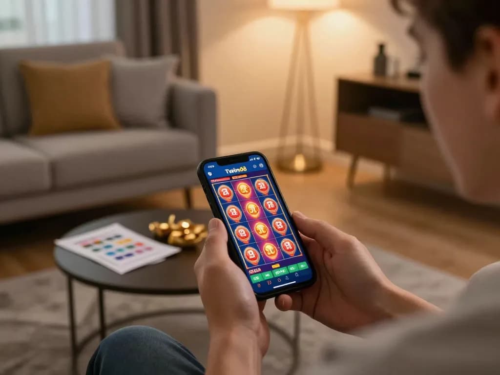 Experience engaging gameplay on the twiin68 app with vibrant slot visuals.
