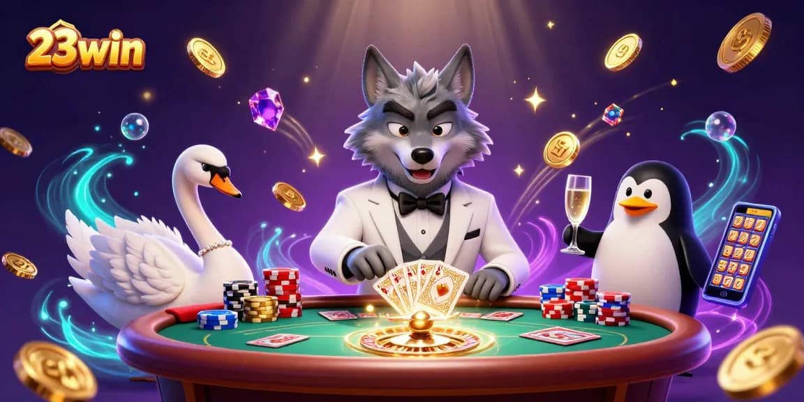 Win big with 23win: Enjoy exciting casino action featuring engaging characters and vibrant gameplay.