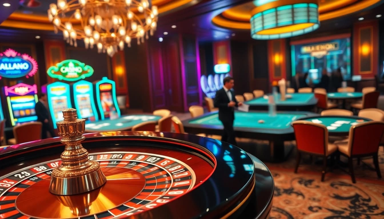 Experience the thrill of gambling at https://mm88.directory/ with vibrant roulette tables and glamorous slot machines.
