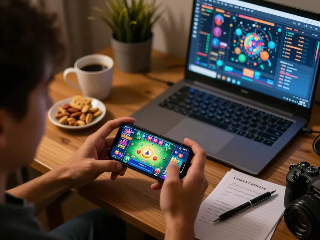xóc đĩa online game interface displayed on smartphone during strategic online gaming session