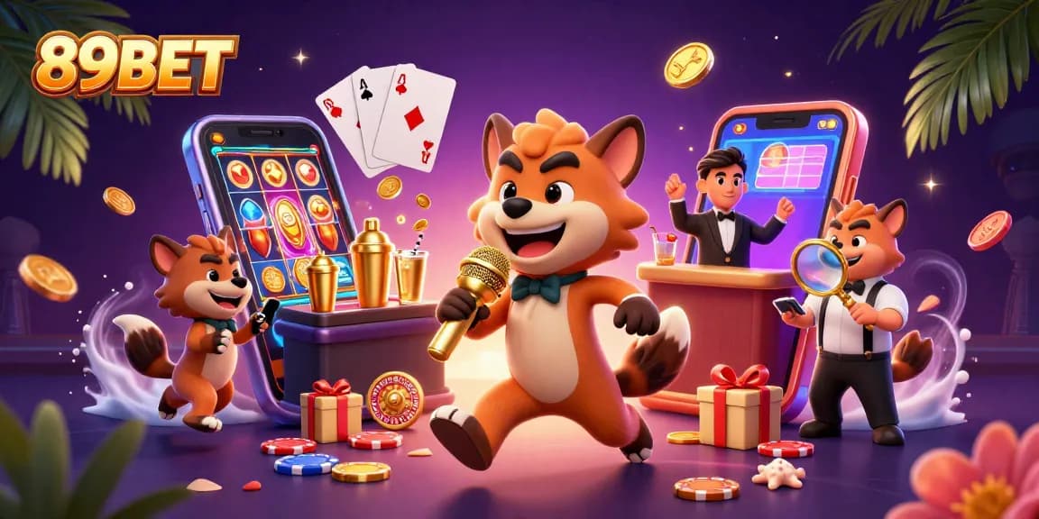 Experience the dynamic comedy scene with 89BET's casino humor as hyenas entertain and engage.