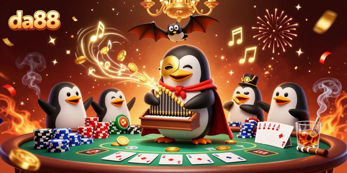Engage with da88's captivating casino action featuring poker, vibrant characters, and exciting gameplay.
