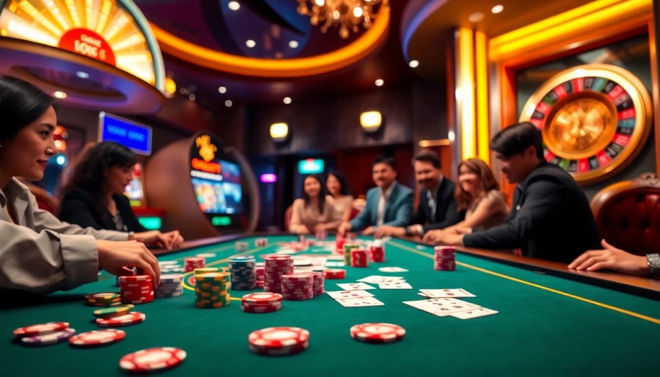Experience the thrill of nhà cái MM89 with engaging casino games and poker nights.