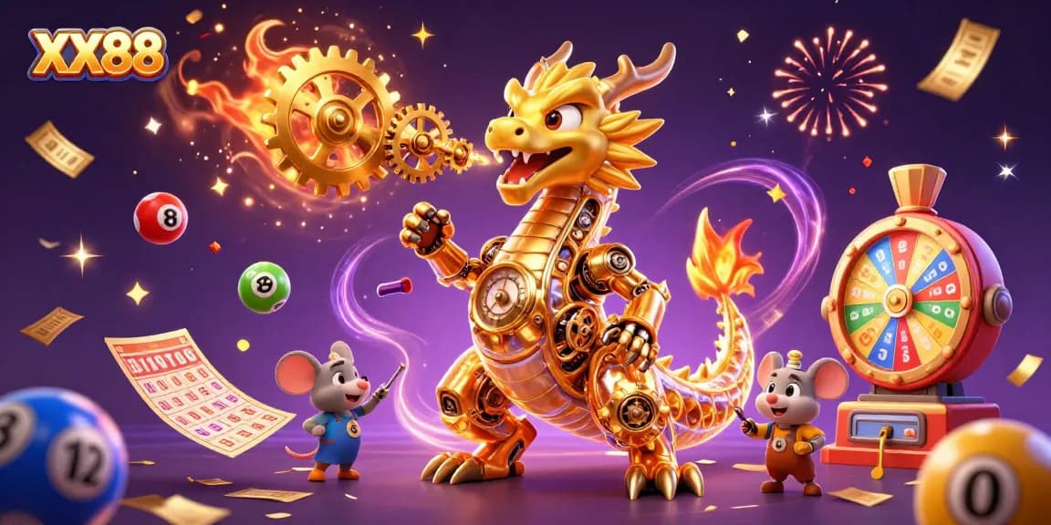Bets soar among the vibrant elements of XX88, as players experience thrilling wins with fantastical rewards.