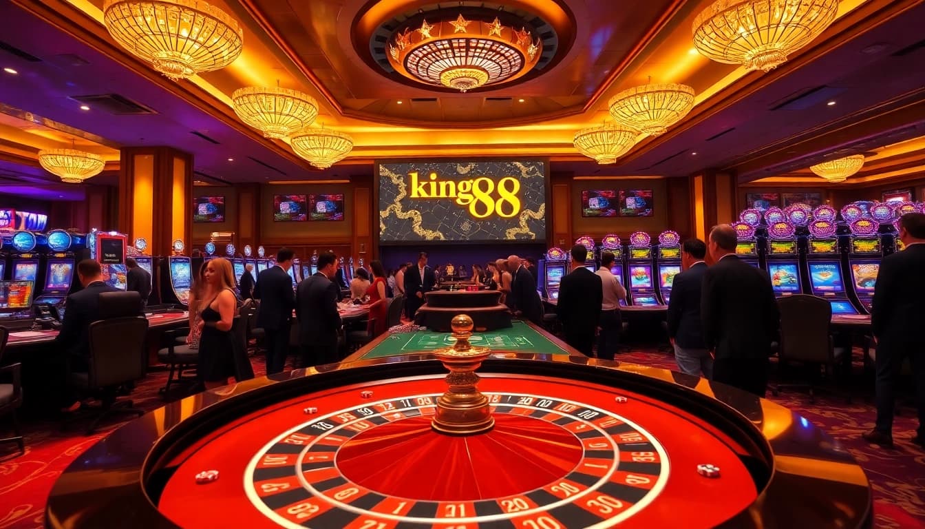 Experience the luxury and excitement of king 88 casino with high-stakes gambling and stunning visuals.