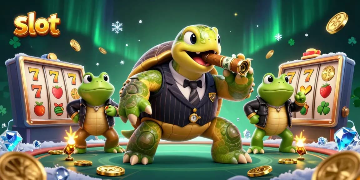 Spin the slots with thrilling 3D characters and vibrant casino elements in an exciting environment.