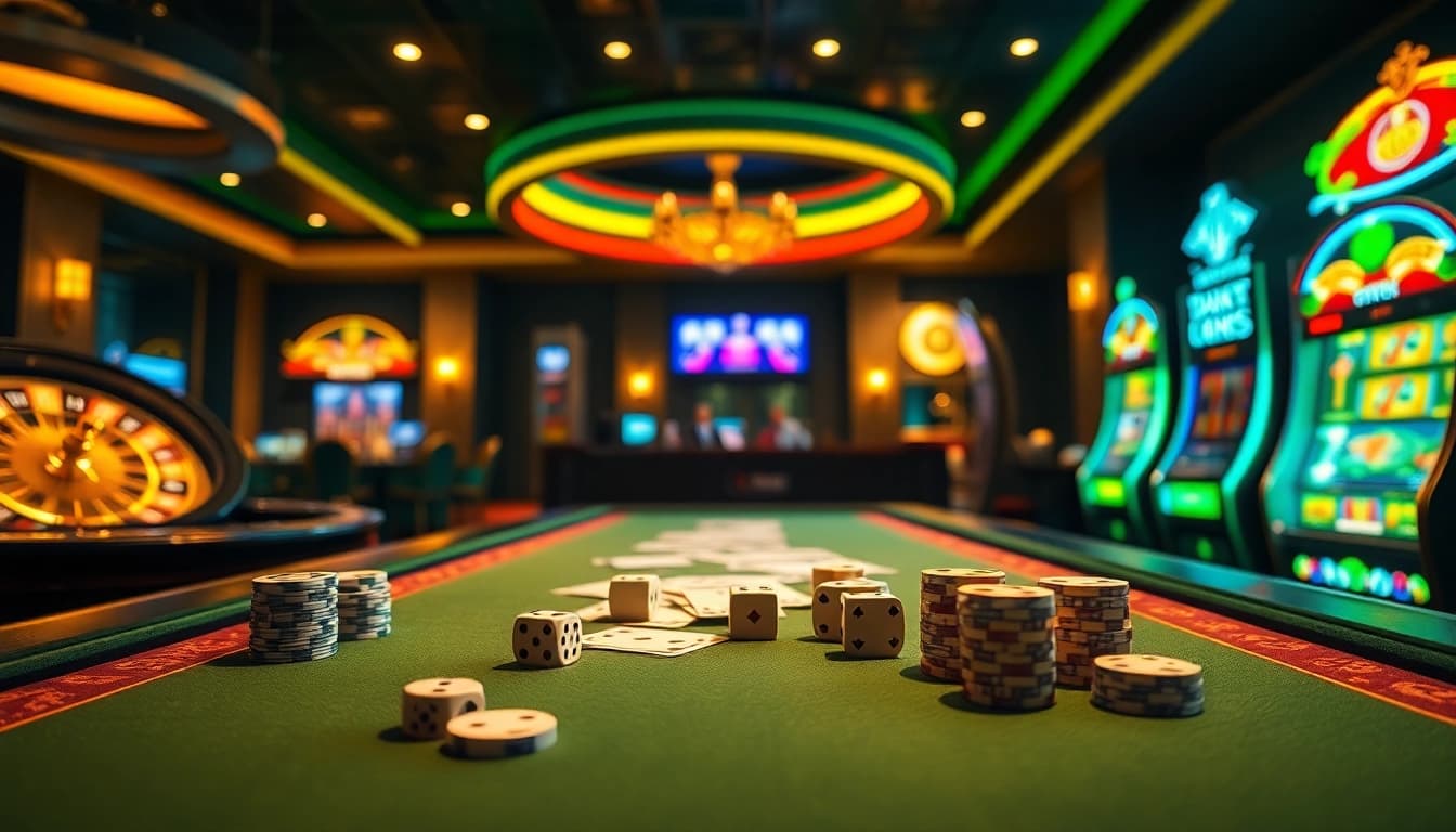 Engage in thrilling gambling action at xx88 com with vibrant casino tables and immersive visuals.