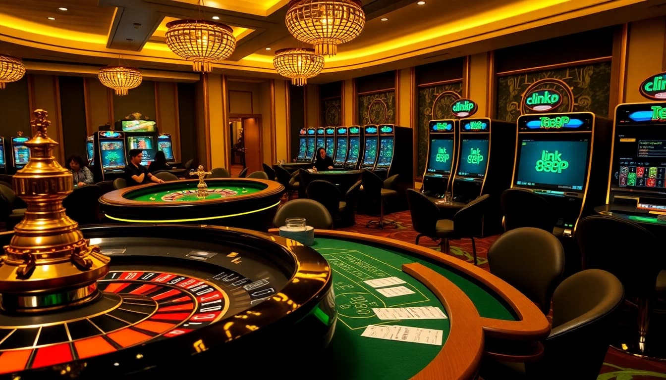 Experience the excitement of gambling with link 888P at a luxurious casino.