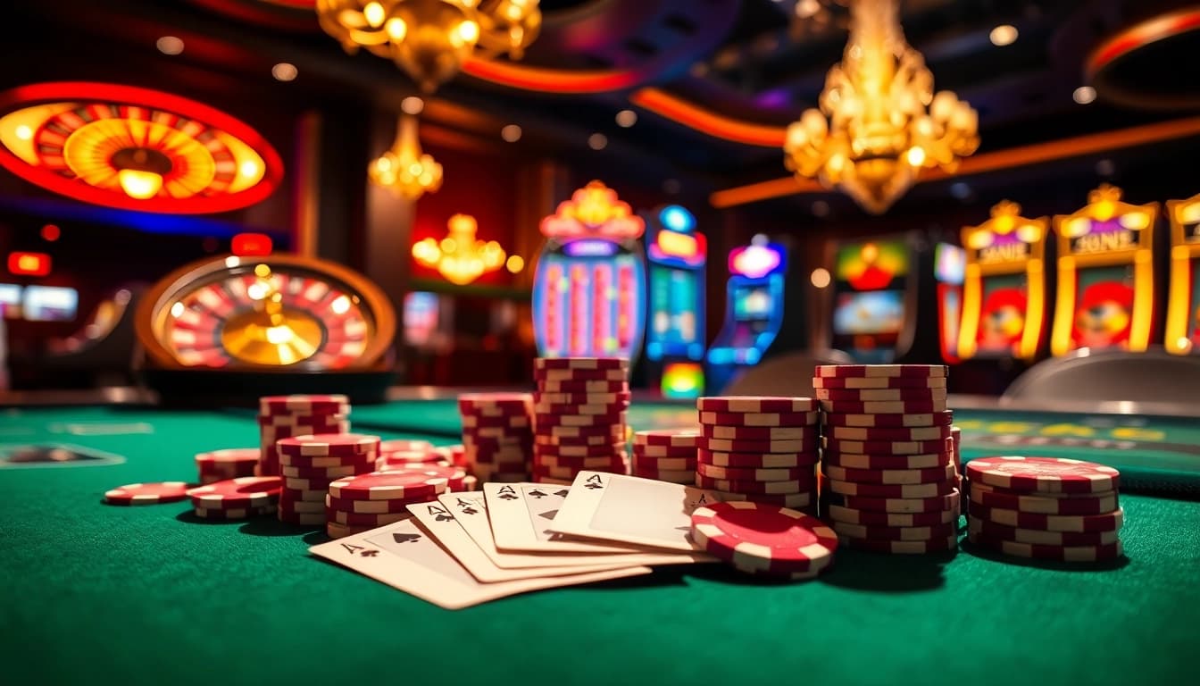 Experience thrilling poker action at 789Win casino with high-stakes gameplay and luxurious ambiance.