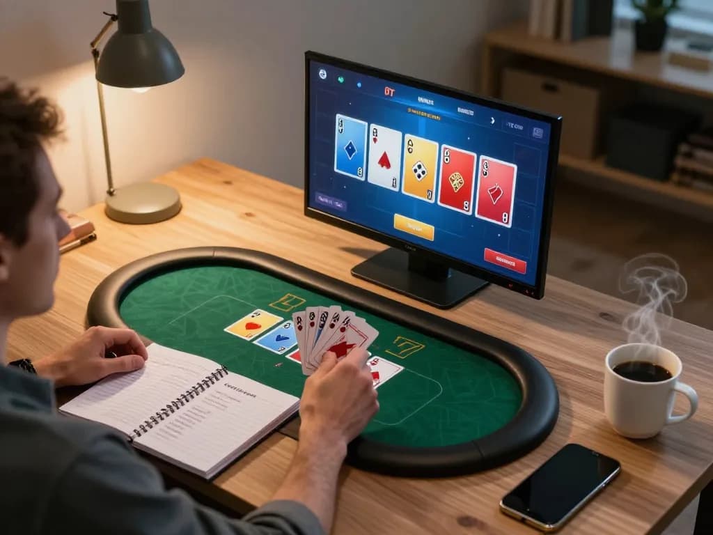 Engaging online poker gameplay at nhà cái 79king, showcasing strategic decision-making and immersive gaming atmosphere.