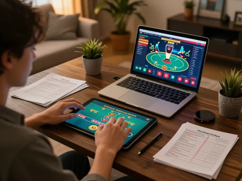 Engaging in online casino gaming experience at home with 88คลับ strategy notes.