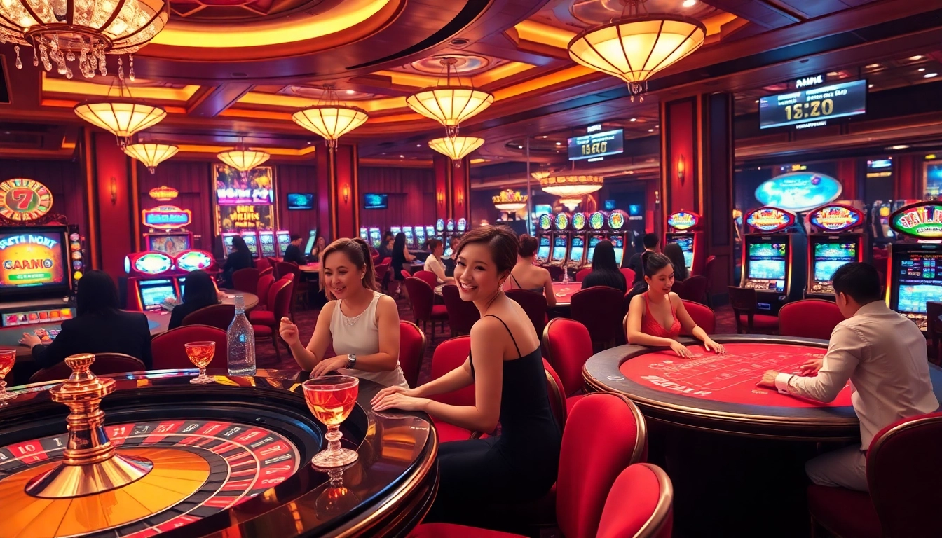Experience thrilling gameplay at https://bj88h.org/ with elegant casino elements featuring roulette and blackjack.