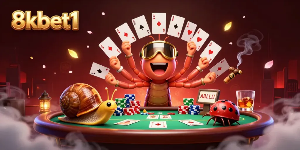 Khám phá sảnh game 8kbet1 với các nhân vật thú vị và nhiều bảng cược hấp dẫn.