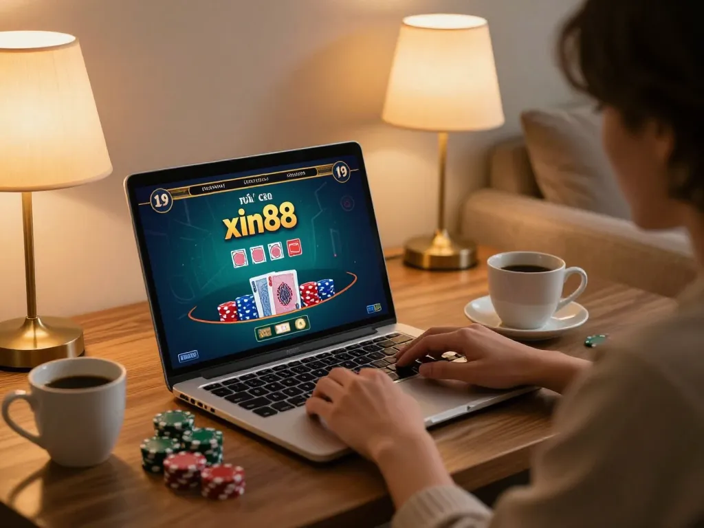 Engaging online gaming with nhà cái xin88, providing immersive blackjack action at home.