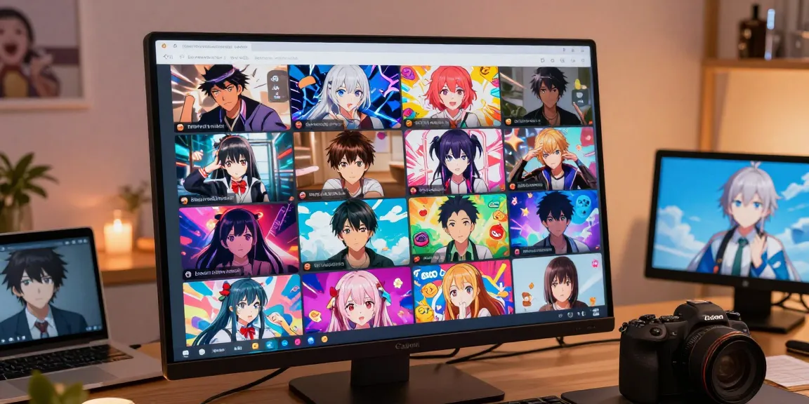 Engaging online interactions with diverse anime characters in ecchi chat AI.
