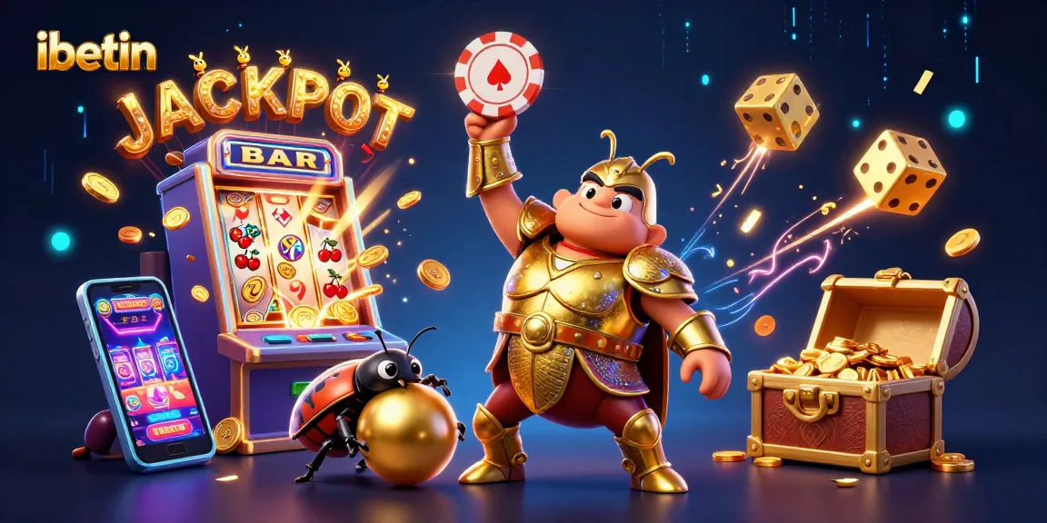 Experience thrilling wins with ibetin's vibrant casino universe showcasing 3D characters and jackpot excitement.