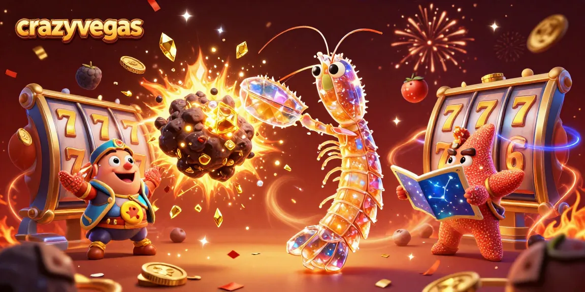Launch winning strategies at crazyvegas with vibrant 3D galactic samurai and exciting slot elements.