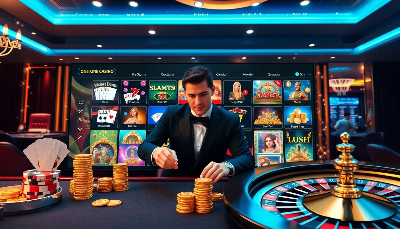 Engaging and exciting gameplay at nhà cái tg88 with vibrant casino visuals and interactive elements.
