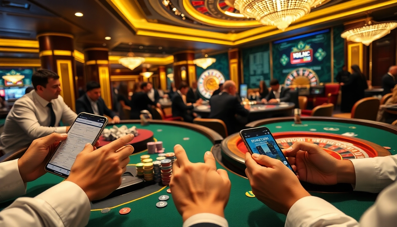 Experience thrilling games at nha cai luck8 with professional dealers and vibrant casino ambiance.