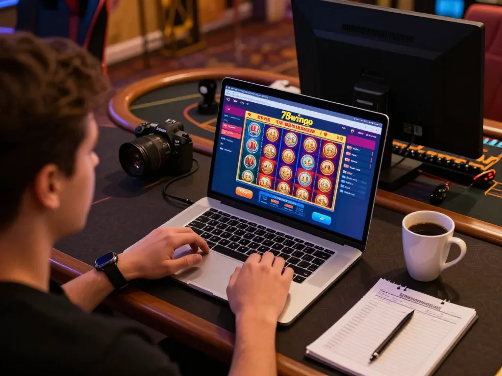 Engaging online gambling scene with 78wingo interface, showcasing player strategy and excitement.