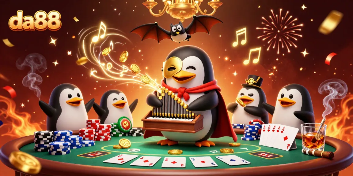 Engage with da88's captivating casino action featuring poker, vibrant characters, and exciting gameplay.
