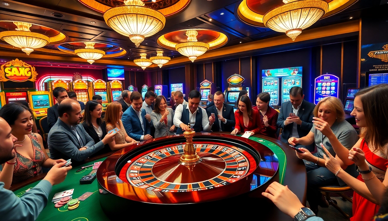 Experience the thrill of gambling at 789win.com with vibrant gaming tables and exciting players.
