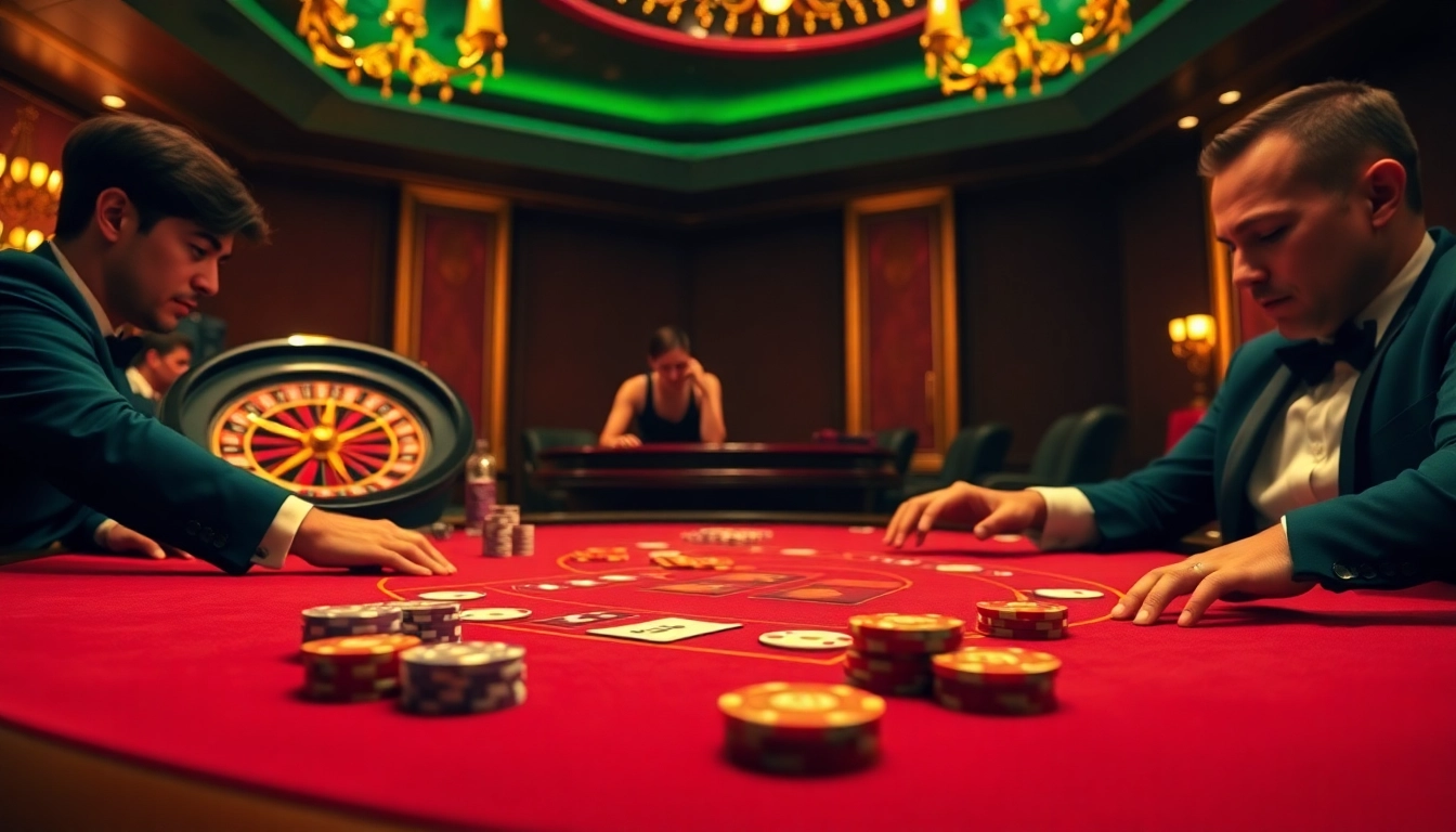 Experience the thrill of 2026 at the bdtk66 blog poker table, with elegant players immersed in the game.