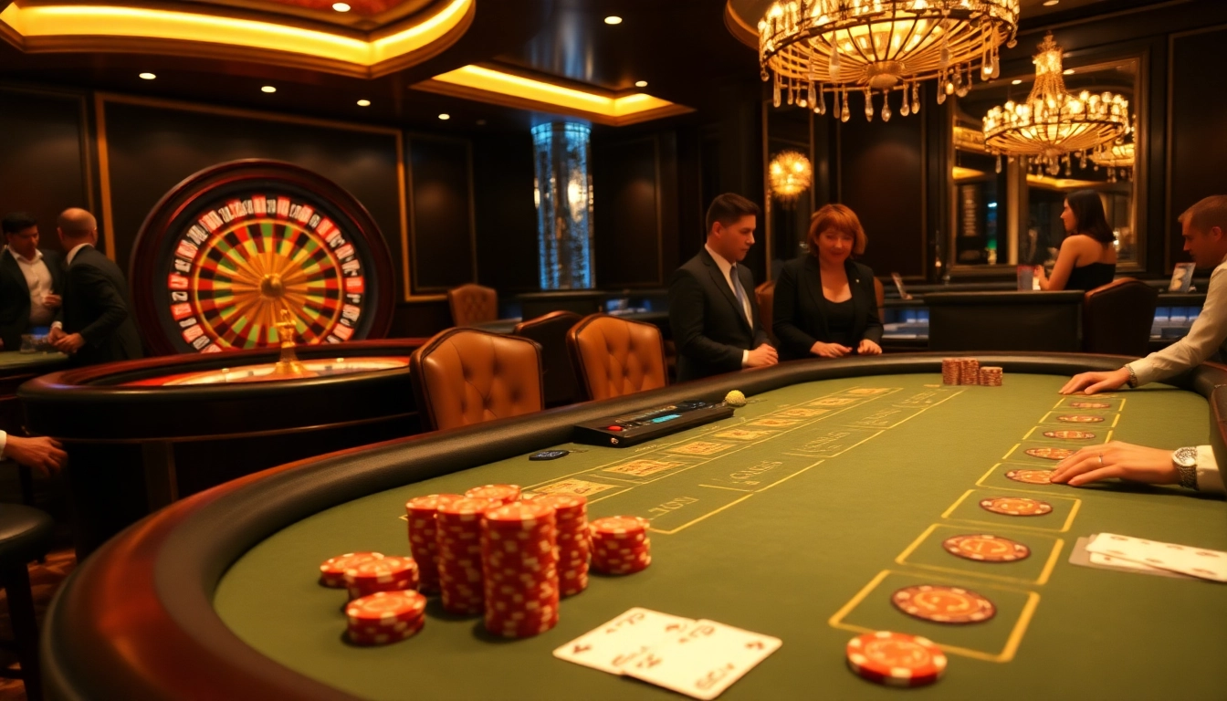Engage in thrilling blackjack action at 98win vin's elegant casino table, showcasing professional players.
