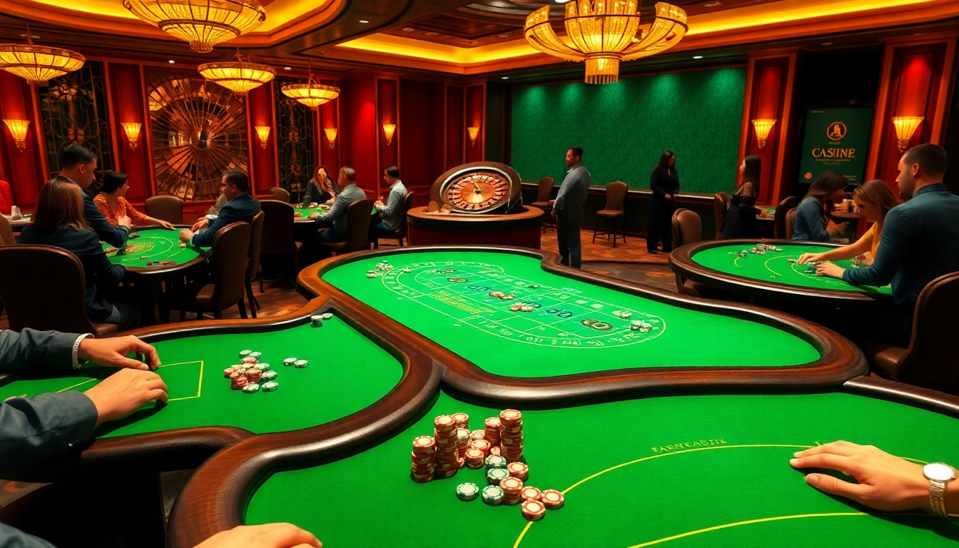 Experience the thrill of gaming at chotruyen-inspired casino tables filled with action.